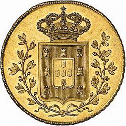 Large Reverse for 7500 Réis ( Peça ) 1833 coin