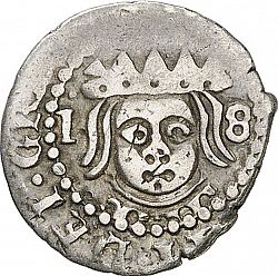 Large Obverse for Dieciocheno 1682 coin