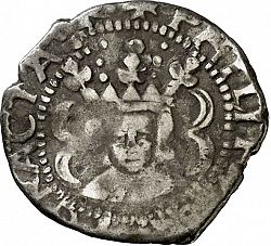 Large Obverse for Dieciocheno 1618 coin