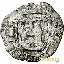Large Obverse for 1 Cuartillo de Real ND/A coin