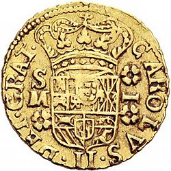 Large Obverse for 1 Escudo 1699 coin
