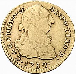 Large Obverse for 1 Escudo 1782 coin