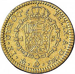 Large Reverse for 1 Escudo 1773 coin