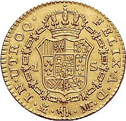 Large Reverse for 1 Escudo 1788 coin