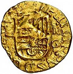 Large Obverse for 1 Escudo 1593 coin