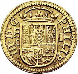 Large Obverse for 1 Escudo 1608 coin