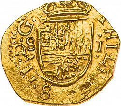 Large Obverse for 1 Escudo 1610 coin