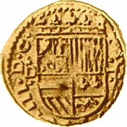 Large Obverse for 1 Escudo 1629 coin