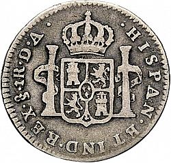 Large Reverse for 1 Real 1785 coin