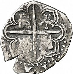 Large Reverse for 1 Real 1591 coin