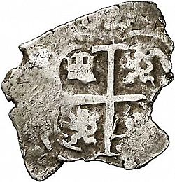 Large Reverse for 1 Real 1720 coin