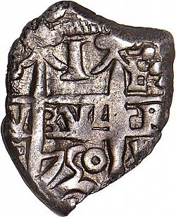 Large Obverse for 1 Real 1751 coin