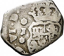 Large Obverse for 1 Real 1751 coin