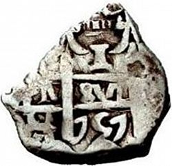 Large Obverse for 1 Real 1757 coin