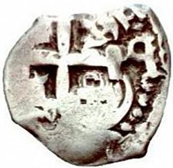 Large Reverse for 1 Real 1760 coin
