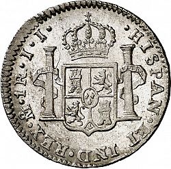 Large Reverse for 1 Real 1816 coin