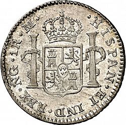 Large Reverse for 1 Real 1817 coin