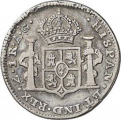 Large Reverse for 1 Real 1819 coin