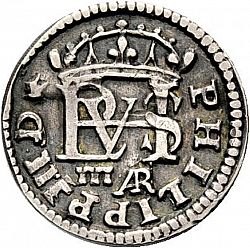 Large Obverse for 1/2 Real 1613 coin