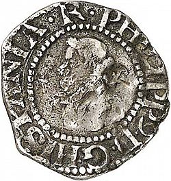 Large Obverse for 1/2 Croat 1611 coin