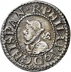 Large Obverse for 1/2 Croat 1611 coin