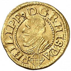 Large Obverse for 1/3 Trentin 1618 coin