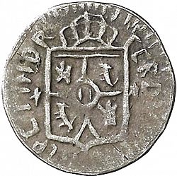 Large Obverse for 1 Quarto 1817 coin