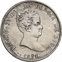 Large Obverse for 20 Reales 1834 coin