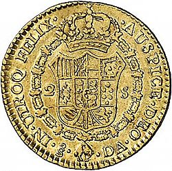 Large Reverse for 2 Escudos 1774 coin