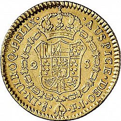 Large Reverse for 2 Escudos 1803 coin