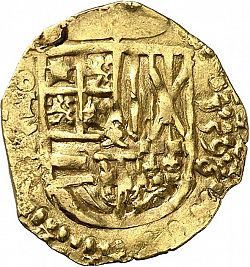 Large Obverse for 2 Escudos 1596 coin