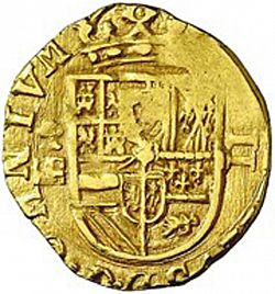 Large Obverse for 2 Escudos 1597 coin
