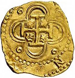 Large Reverse for 2 Escudos 1588 coin