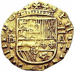 Large Obverse for 2 Escudos 1655 coin