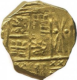 Large Obverse for 2 Escudos 1713 coin