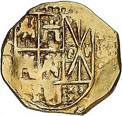 Large Obverse for 2 Escudos 1730 coin