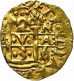 Large Obverse for 2 Escudos 1736 coin