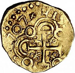 Large Reverse for 2 Escudos 1707 coin