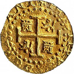 Large Reverse for 2 Escudos 1711 coin