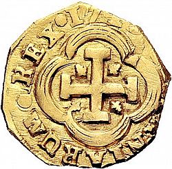 Large Reverse for 2 Escudos 1713 coin