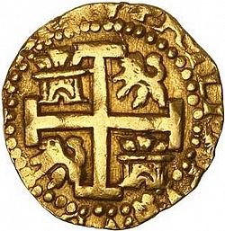 Large Reverse for 2 Escudos 1738 coin
