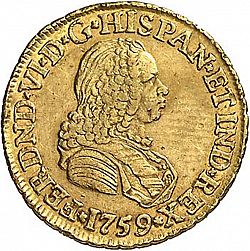 Large Obverse for 2 Escudos 1759 coin