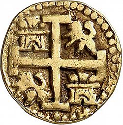 Large Reverse for 2 Escudos 1748 coin