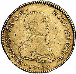 Large Obverse for 2 Escudos 1811 coin