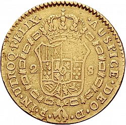 Large Reverse for 2 Escudos 1811 coin