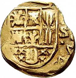 Large Obverse for 2 Escudos 1725 coin