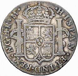 Large Reverse for 2 Reales 1792 coin