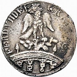 Large Obverse for 2 Reales 1811 coin