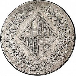 Large Obverse for 2 1/2 Pesetas 1810 coin