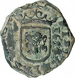 Large Reverse for 2 Maravedies 1694 coin